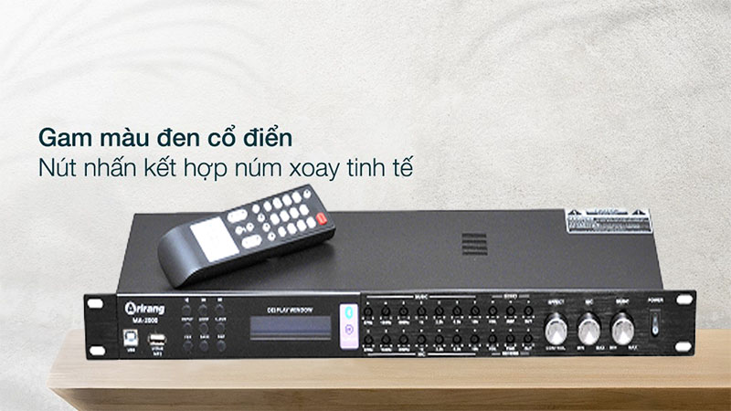 Thiết kế của Mixer Arirang MA-2000