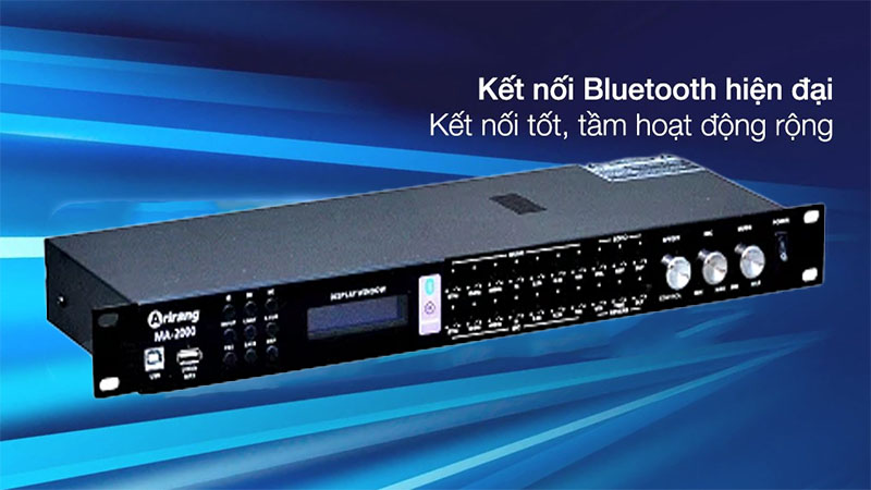 Tính năng kết nối Bluetooth của Mixer Arirang MA-2000