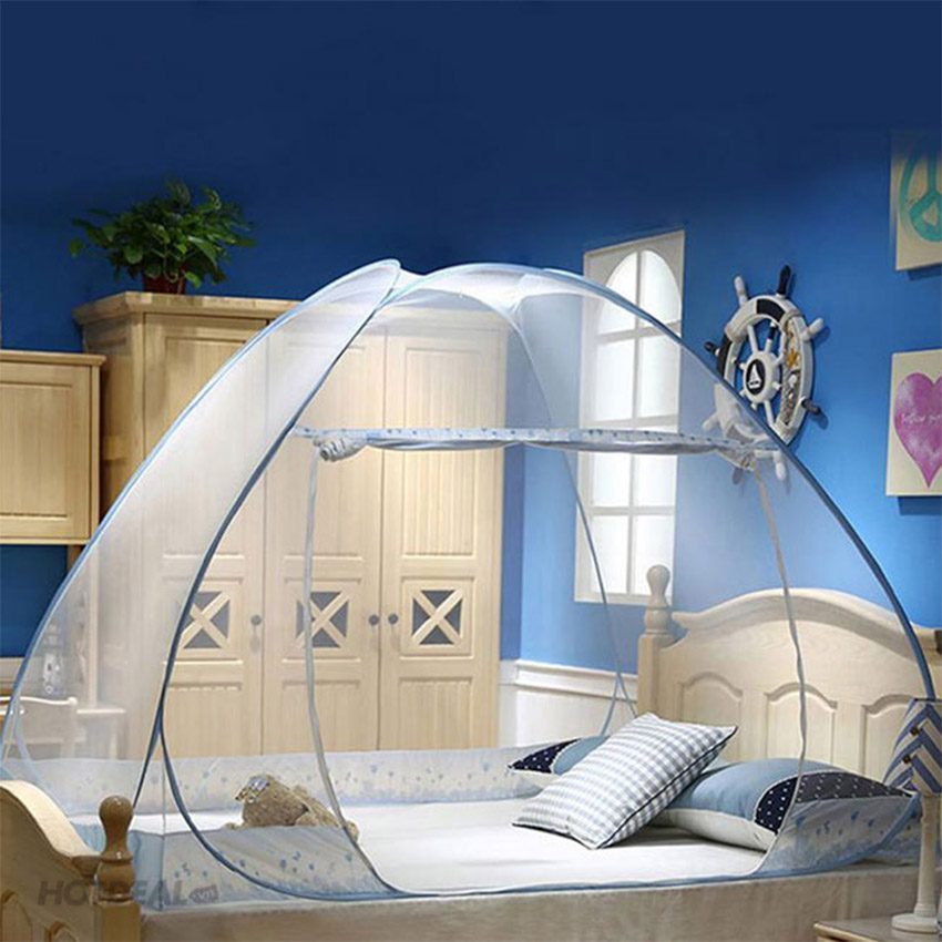 Mùng chụp tự bung một cửa 1m8 x 2m Bình Minh BM1.8x2m - Hàng chính hãng