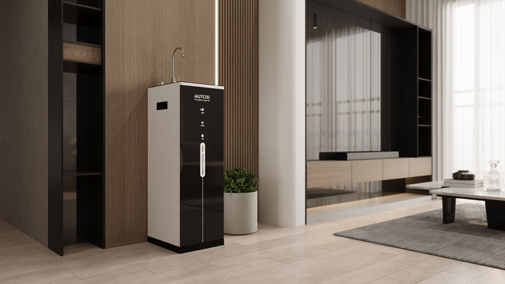 Máy lọc nước nóng nhanh lạnh nguội 10 lõi Mutosi MP-100HIC - Hàng chính hãng