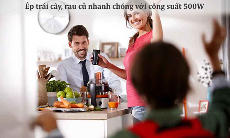 Máy ép trái cây Philips HR1832/00 - Hàng chính hãng