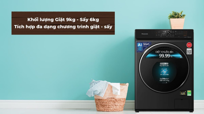 Máy giặt sấy Panasonic NA-S96FR1BVT - Hàng chính hãng
