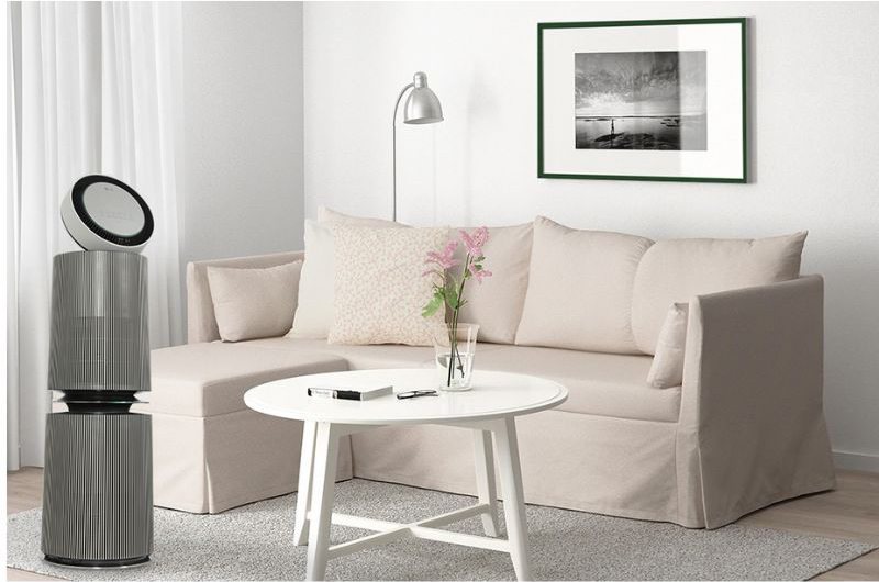 Máy lọc không khí LG PuriCare 360 Alpha Double AS10GDBY0.ABAE - Hàng chính hãng