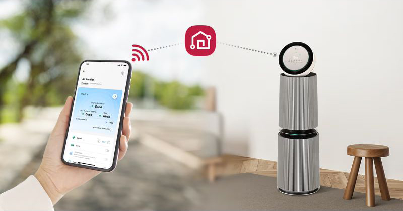 Máy lọc không khí LG PuriCare 360 Alpha Double AS10GDBY0.ABAE - Hàng chính hãng