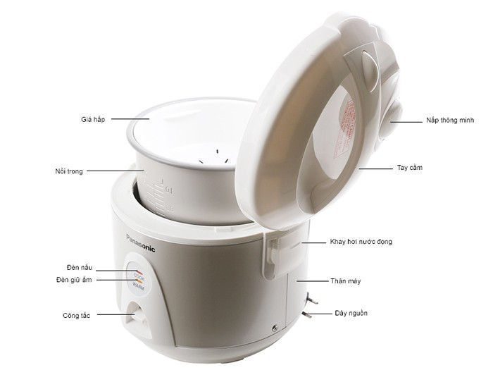Nồi cơm điện Panasonic SR-TEJ10 đa tính năng