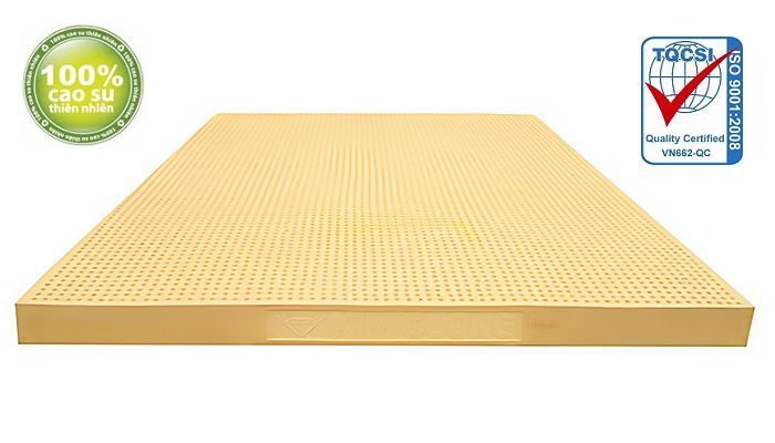 Nệm cao su Kim Cương HappyGold 100x200x5 - Hàng chính hãng