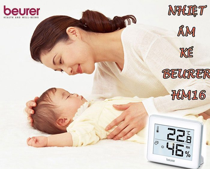 Nhiệt ẩm kế Beurer HM16 - Hàng chính hãng
