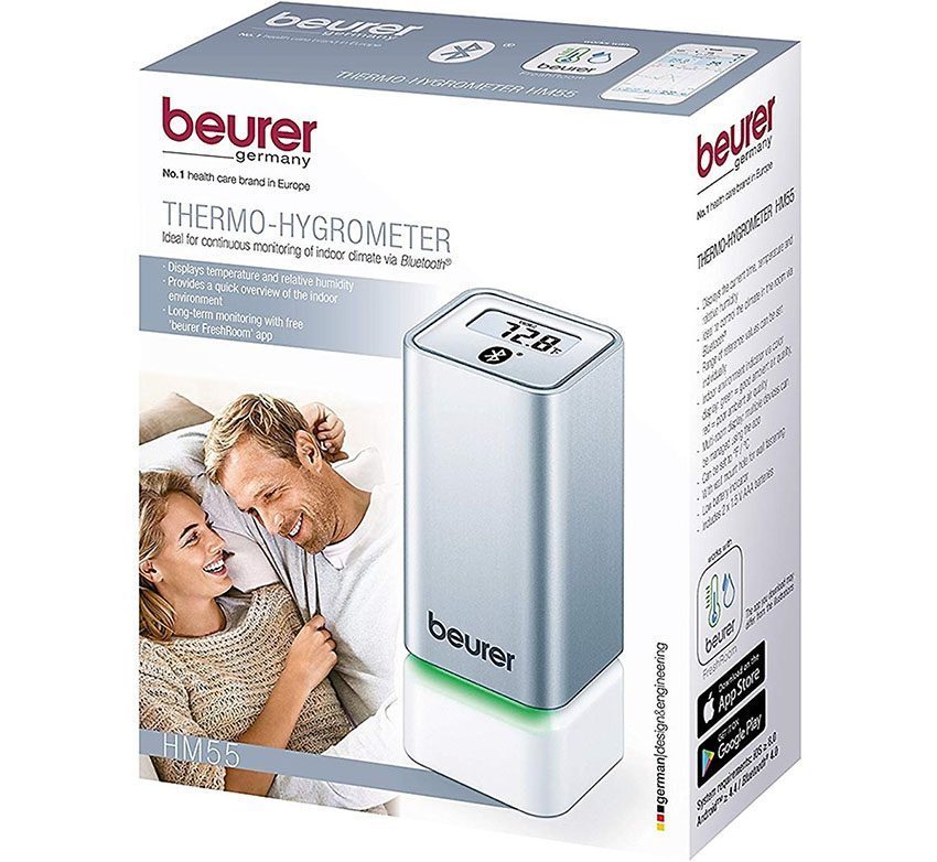 Hộp đựng của Nhiệt kế ẩm Beurer HM55