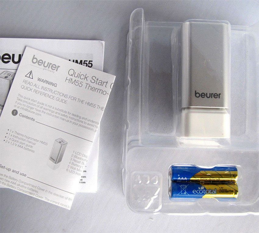 Nhiệt kế ẩm Beurer HM55