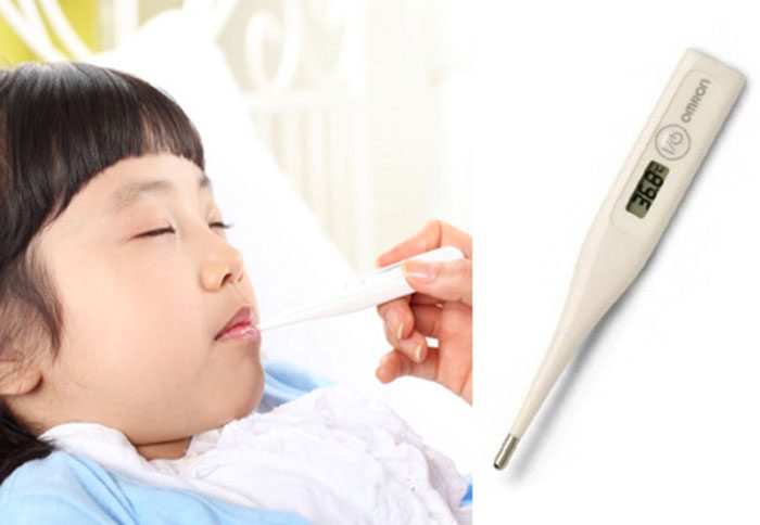 Nhiệt kế điện tử Omron MC 246