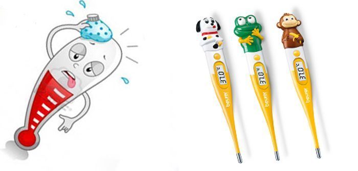 Nhiệt kế điện tử đầu mềm Beurer BY11 - Hàng chính hãng