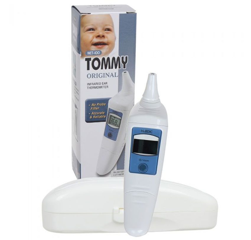 Nhiệt kế điện tử đo tai Hubdic HDNET-100 - Hàng chính hãng