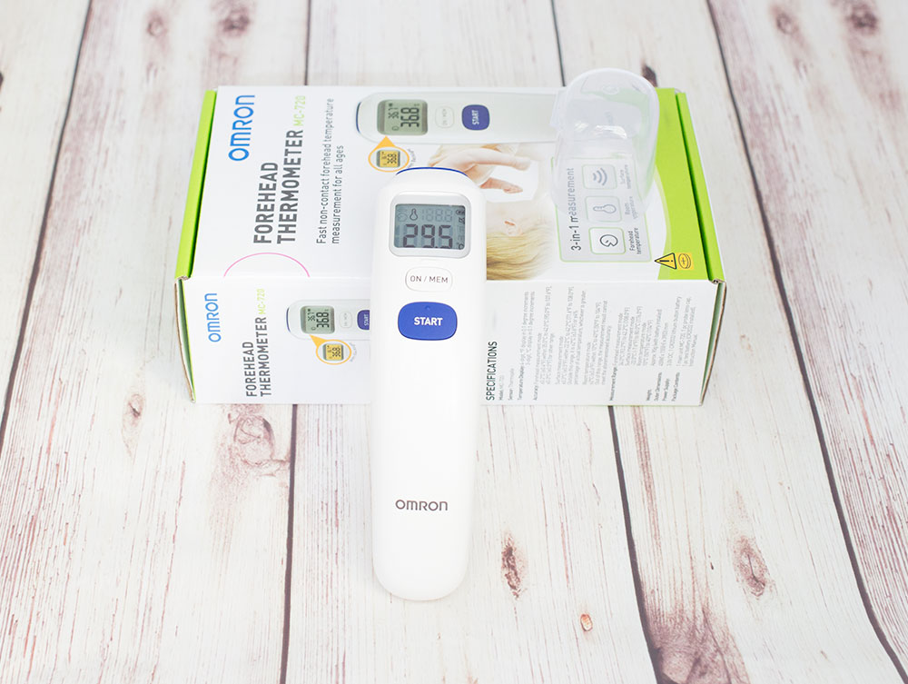 Nhiệt kế điện tử đo trán Omron MC-720 - Hàng chính hãng