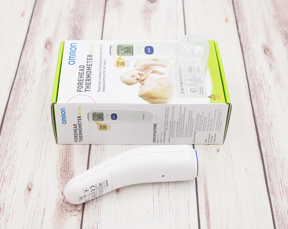 Nhiệt kế điện tử đo trán Omron MC-720 - Hàng chính hãng