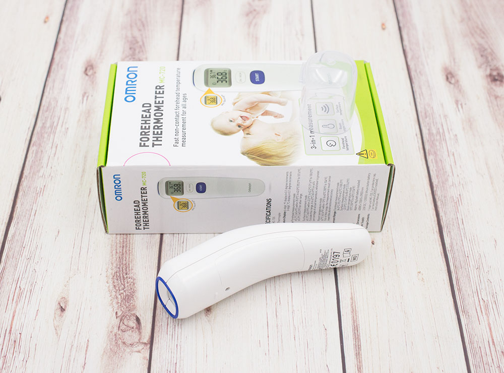 Nhiệt kế điện tử đo trán Omron MC-720 - Hàng chính hãng