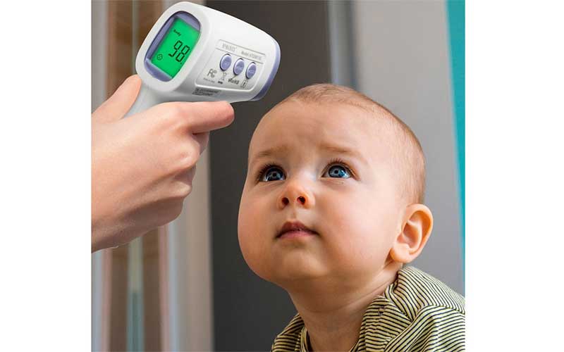 Nhiệt kế hồng ngoại không tiếp xúc Homedics TIE-240