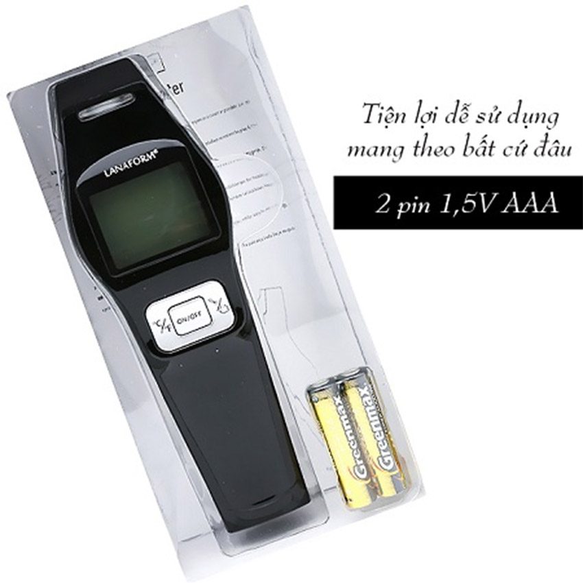 Nhiệt kế điện tử hồng ngoại Lanaform IR LA090112 - Hàng chính hãng
