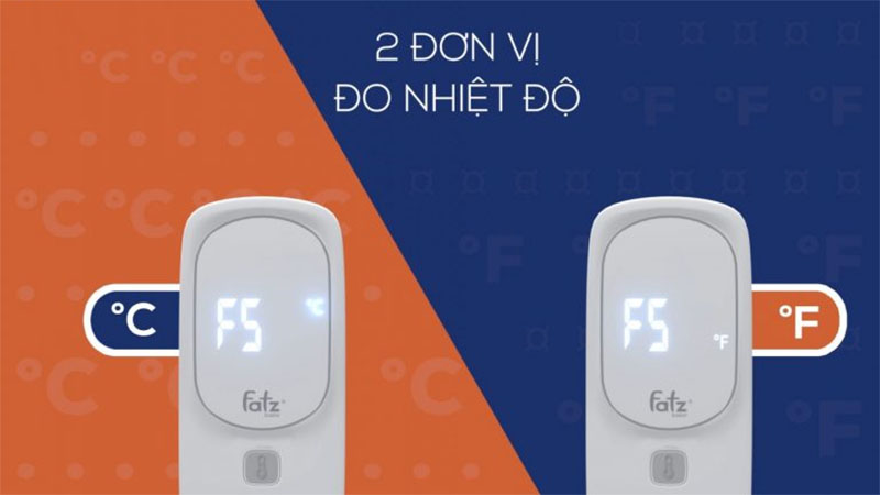 Nhiệt kế hồng ngoại không tiếp xúc Prompt 1 Fatzbaby JXB311 - Hàng chính hãng