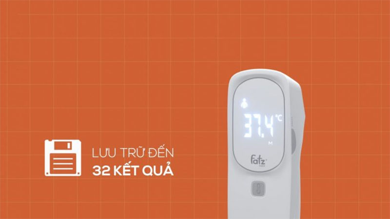 Nhiệt kế hồng ngoại không tiếp xúc Prompt 1 Fatzbaby JXB311 - Hàng chính hãng
