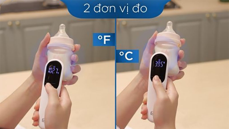 Nhiệt kế hồng ngoại không tiếp xúc Prompt 2 Fatzbaby JXB315 - Hàng chính hãng