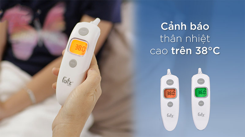 Nhiệt kế hồng ngoại không tiếp xúc Prompt 4 Fatzbaby ET003 - Hàng chính hãng