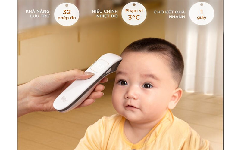 Nhiệt kế hồng ngoại không tiếp xúc Prompt 5 Fatzbaby EW-TA50 - Hàng chính hãng