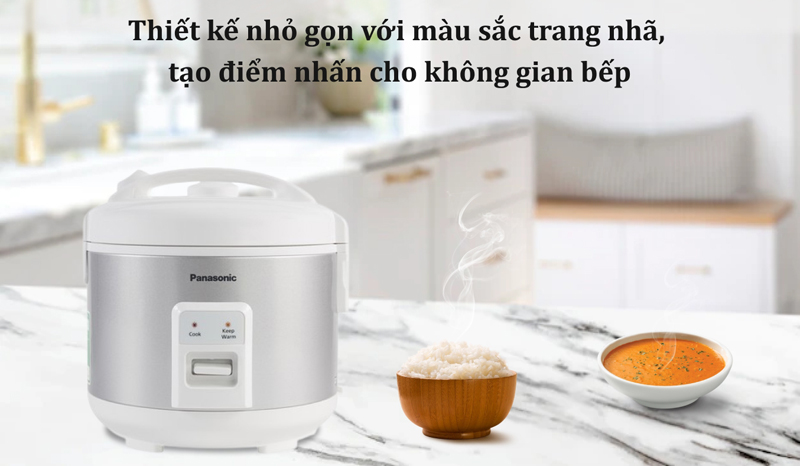 Nồi cơm điện Panasonic 1 lít SR-MVN10LRAX - Hàng chính hãng