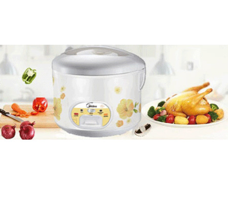 Nồi cơm điện nắp gài Midea MR-CM10NB - Hàng chính hãng