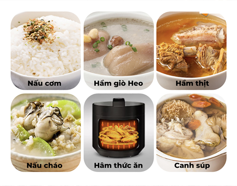 Nồi áp suất điện đa năng Zolele EP301  - Hàng chính hãng