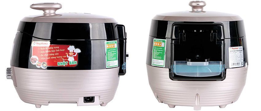 Nồi áp suất 5 lít Nagakawa NAG0201 - Hàng chính hãng