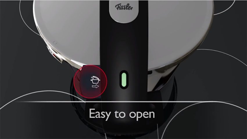 Đèn báo hiệu khóa nắp của Nồi áp suất 6 lít Fissler EDITION 630-303-06-070