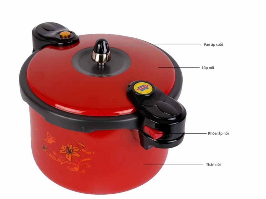 Nồi áp suất Anod Sunhouse LC-351 - Hàng chính hãng