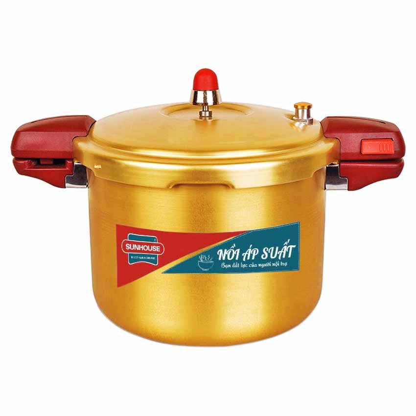 Nồi áp suất Anod Sunhouse SH-9404 ( Vàng ) - Hàng chính hãng