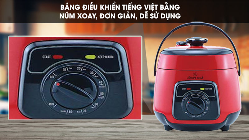 Bảng điều khiển của Nồi áp suất 