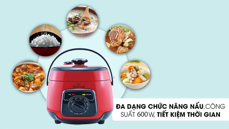 Công suất của Nồi áp suất Elmich Smartcook PCS-1803