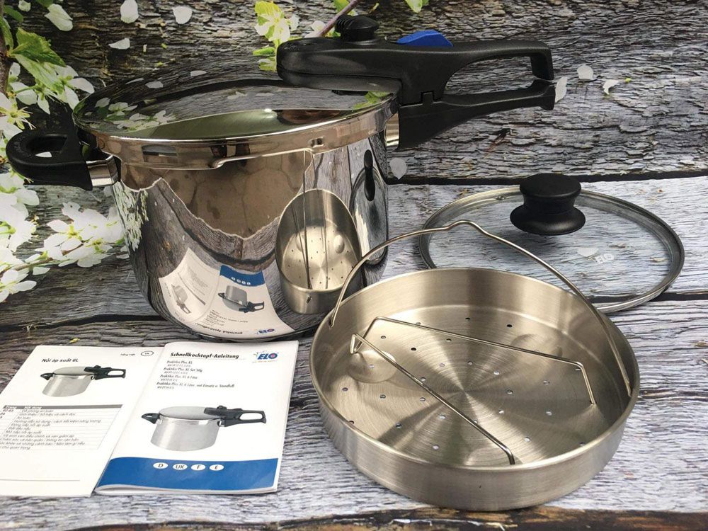 Nồi áp suất Elo Praktika Plus XL 6L - Hàng chính hãng