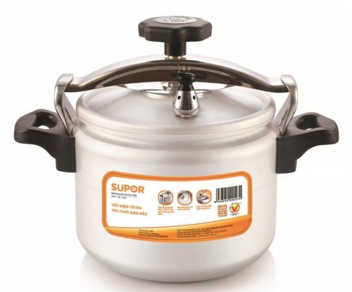 Nồi áp suất Supor 2 tay cầm YG18 - 3 lít - Hàng chính hãng