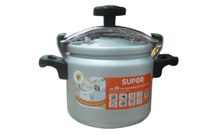 Nồi áp suất Supor 2 tay cầm YG18 - 3 lít - Hàng chính hãng