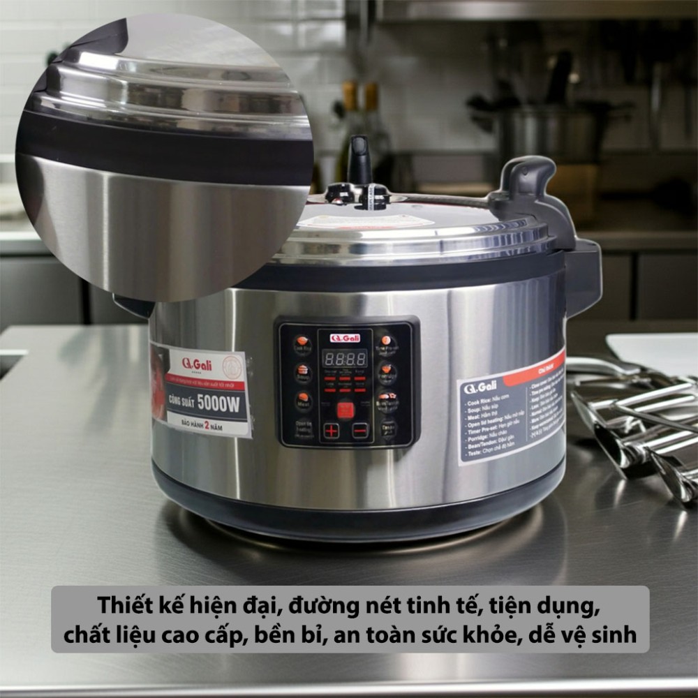 Nồi áp suất công nghiệp Gali GLC-55L - Hàng chính hãng