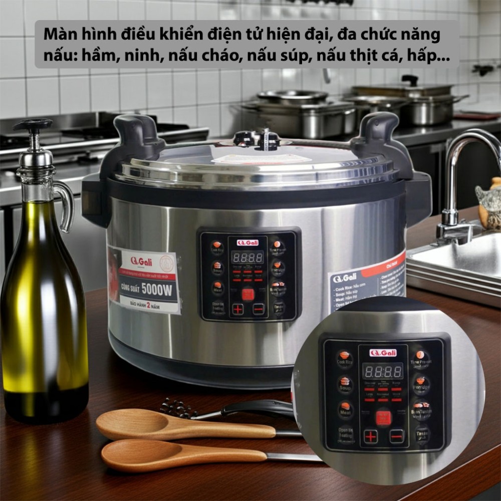 Nồi áp suất công nghiệp Gali GLC-55L - Hàng chính hãng