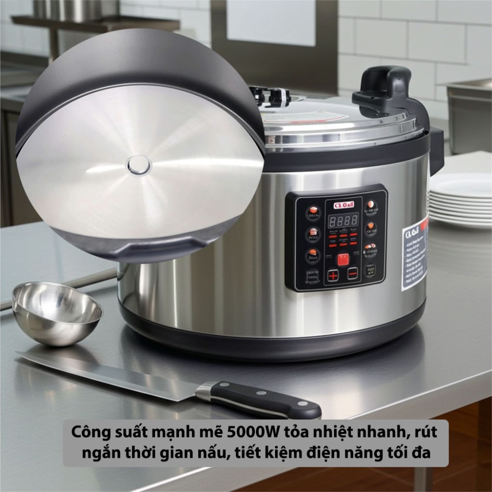 Nồi áp suất công nghiệp Gali GLC-55L - Hàng chính hãng