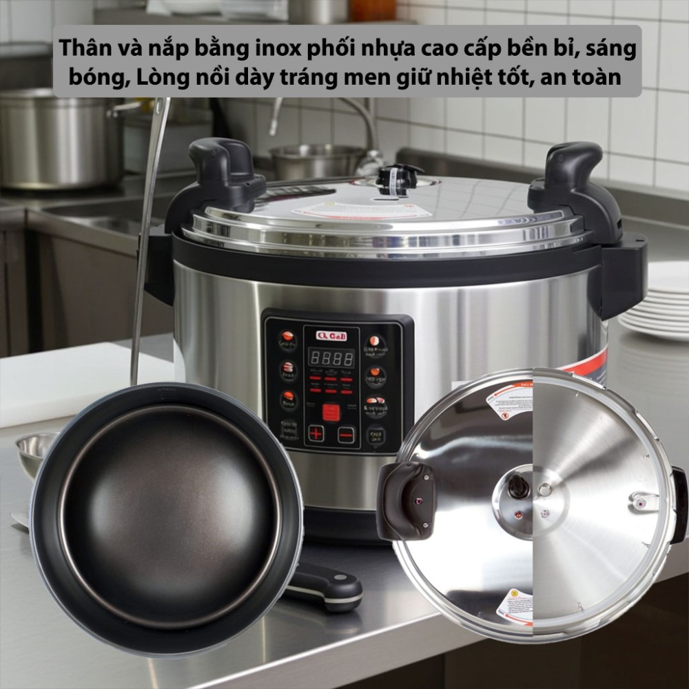 Nồi áp suất công nghiệp Gali GLC-65L - Hàng chính hãng