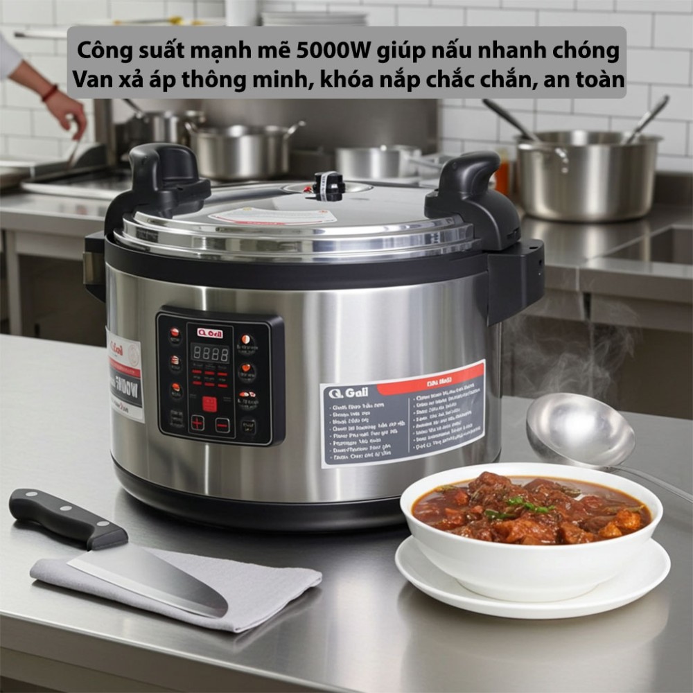 Nồi áp suất công nghiệp Gali GLC-65L - Hàng chính hãng
