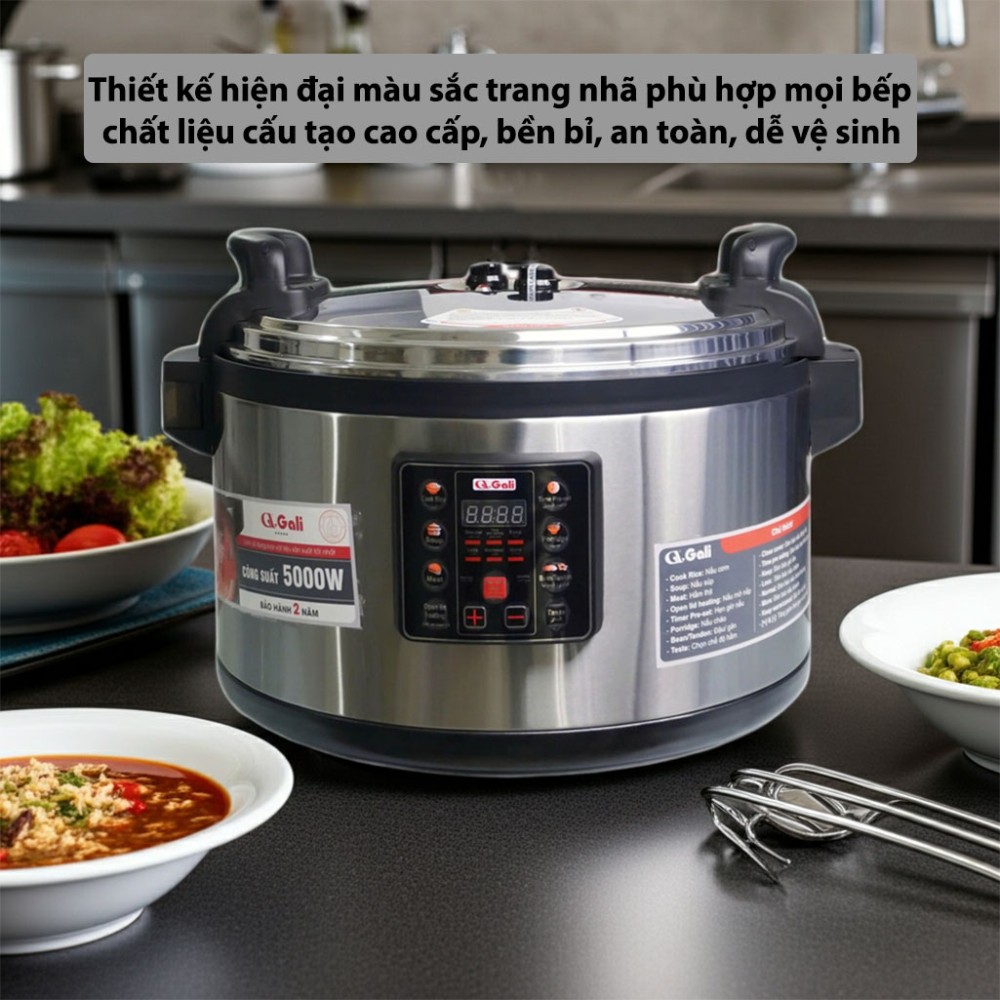 Nồi áp suất công nghiệp Gali GLC-75L - Hàng chính hãng
