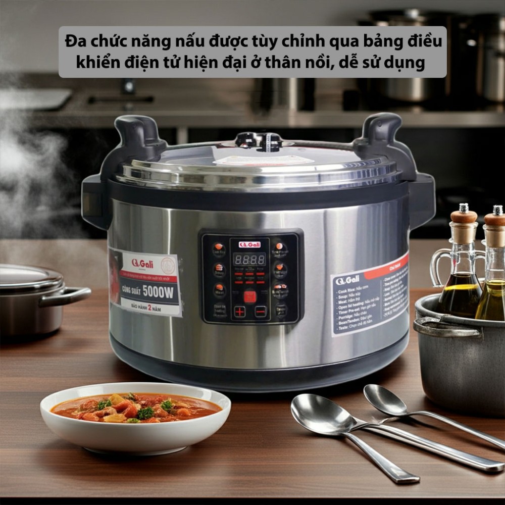 Nồi áp suất công nghiệp Gali GLC-75L - Hàng chính hãng