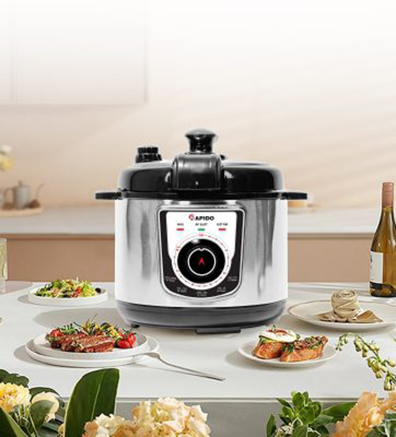 Nồi áp suất đa năng Rapido RPC -1000M - Hàng chính hãng