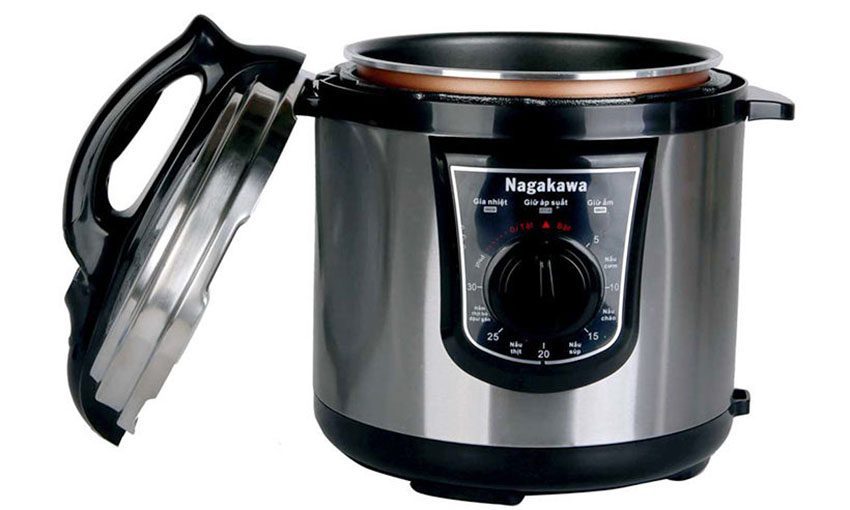 Nồi áp suất đa năng 6 lít Nagakawa NAG0204 - Hàng chính hãng