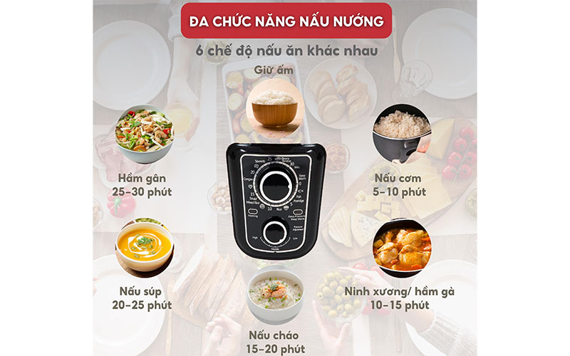 Nồi áp suất đa năng Hasuka HSK-983 - Hàng chính hãng