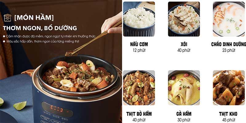 Nồi áp suất điện Bear YLB-A50M1