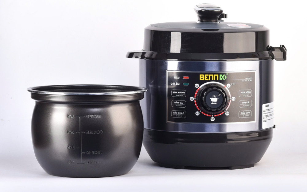 Nồi áp suất điện Bennix BN-60P (6 lít) - Hàng chính hãng